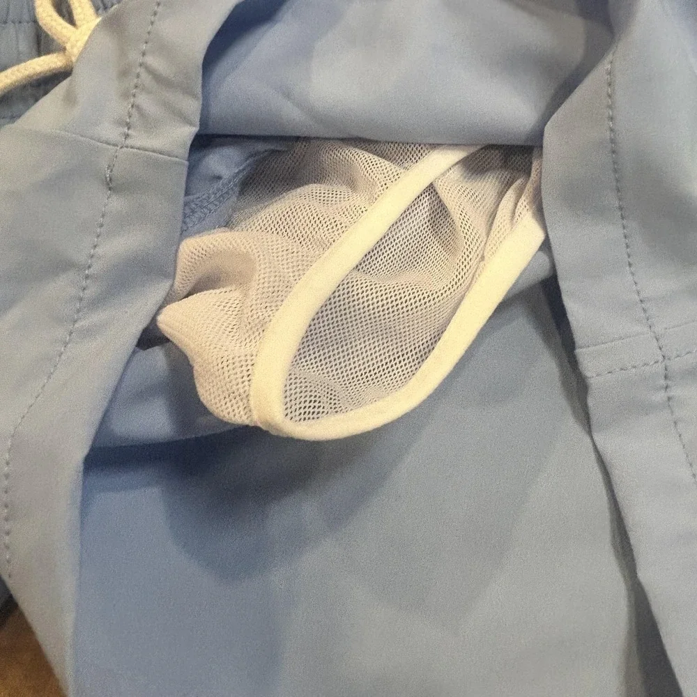 Polo Ralph Lauren Shorts Mens L Blue Swim Trunks Lined Drawstring Pockets NWT